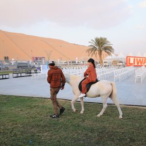 Family activities Abu Dhabi Liwa Festival horse riding 